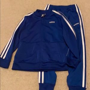 Adidas boys track suit
